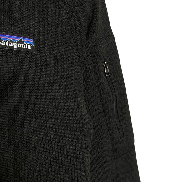 Patagonia Better Sweater Womens M Black UNC Radiology Tar Heels North Carolina - Picture 7 of 9